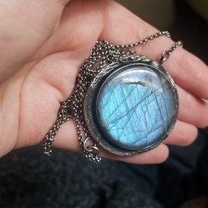 DO NOT BUY pending!! The Number Thirteen OOAK Orobouros with Purple Labradorite